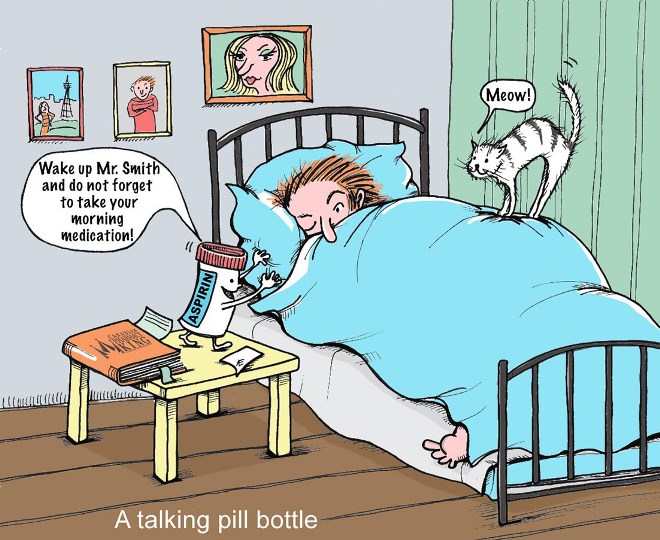 A Talking Pill Bottle