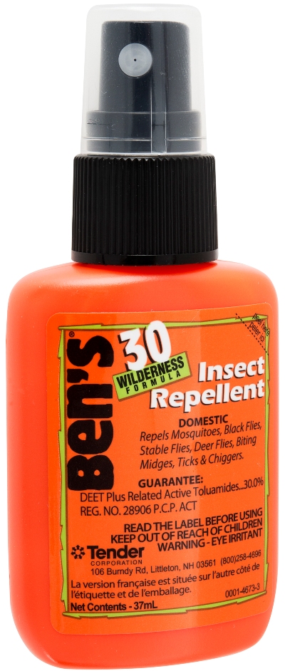 Ben's 30% Deet Insect Repellent Courtesy of Ben