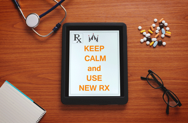 Keep Calm and Use New RX