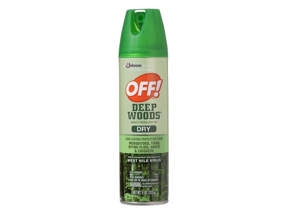OFF! Deep Woods Dry Spray Courtesy of OFF! Deep Woods via OFF
