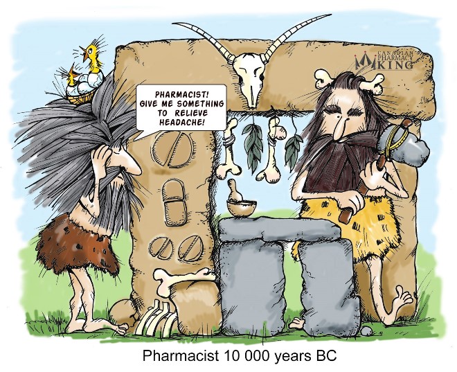 Pharmacist 10000 years BC