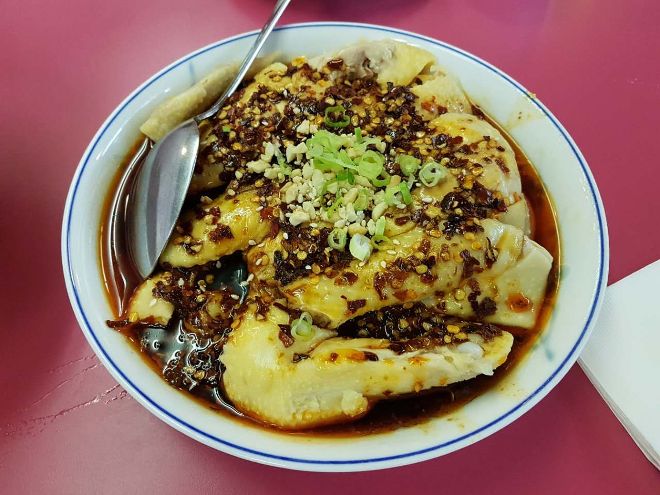 Photo Credit: Kou Shui Ji or Mouth-watering Chicken (口水鸡) in Sichuan Chilly Oil Sauce, by @CANPharmacyKing from Hong Kong West Restaurant Victoria BC