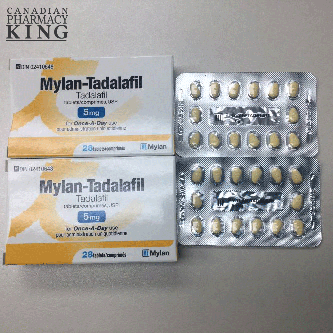 Tadalafil 5mg from Mylan